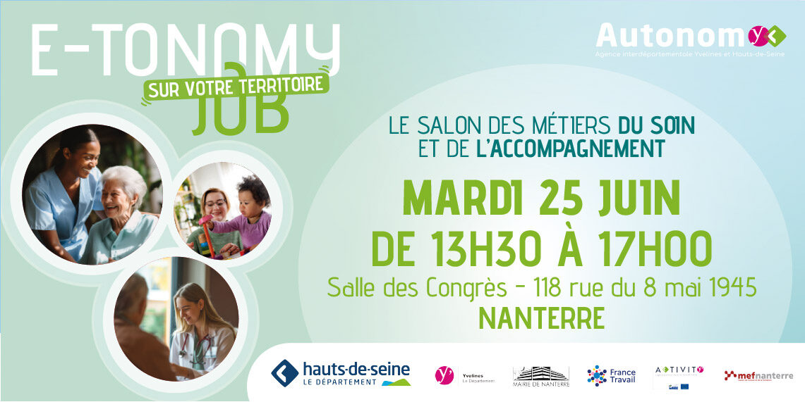Salon e-tonomy job à Nanterre le mardi 25 juin